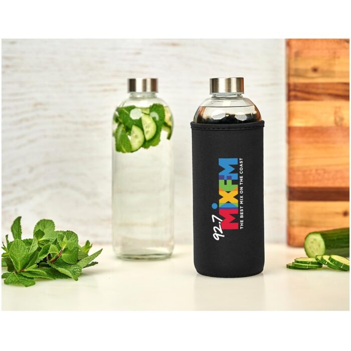 Kooshty Jumbo Glass Water Bottle - 1 Litre - Image 4