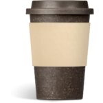 Kooshty Brown Bean Plastic Double-Wall Tumbler – 400ml - Cream - Image 2