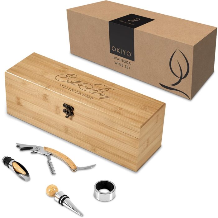 Okiyo Wainoka Bamboo Wine Set - Image 5