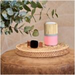 Okiyo Heiwa Bamboo Bluetooth Speaker & Night Light - Image 7