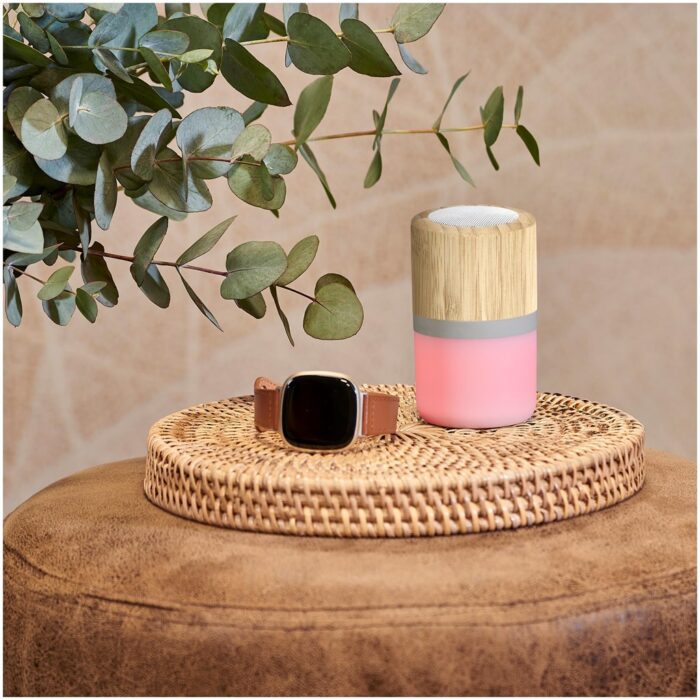 Okiyo Heiwa Bamboo Bluetooth Speaker & Night Light - Image 7