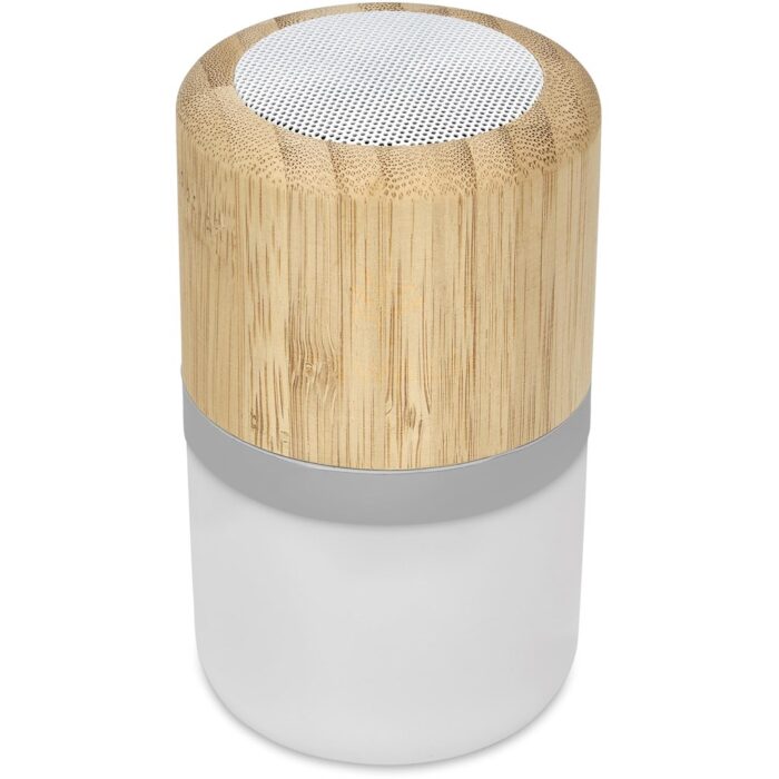 Okiyo Heiwa Bamboo Bluetooth Speaker & Night Light - Image 3