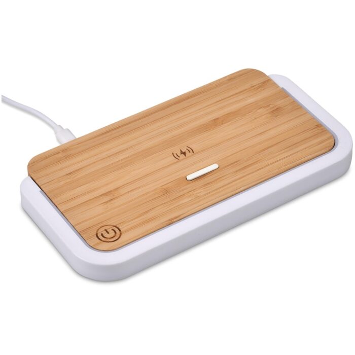 Okiyo Yoru Bamboo Wireless Charger & Night Light - Image 29