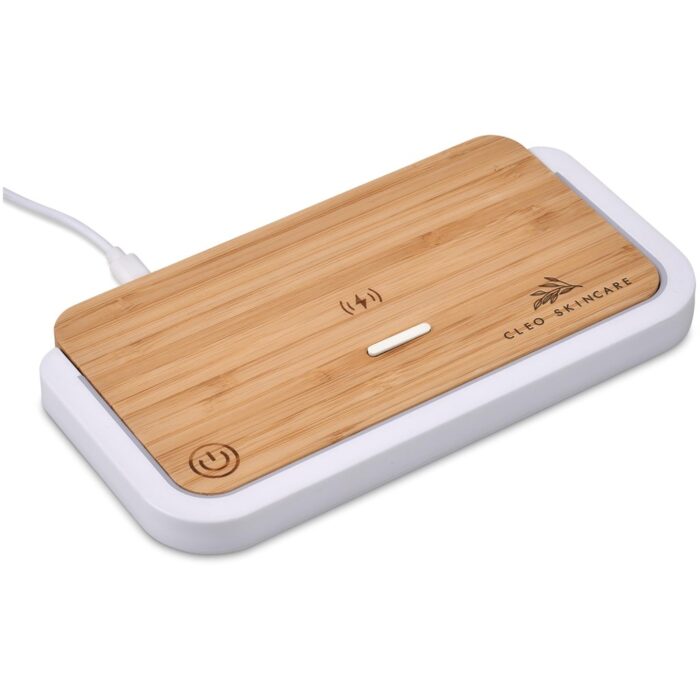 Okiyo Yoru Bamboo Wireless Charger & Night Light - Image 13