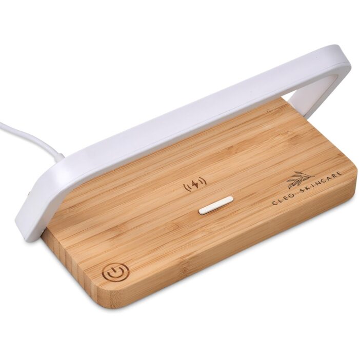 Okiyo Yoru Bamboo Wireless Charger & Night Light - Image 14