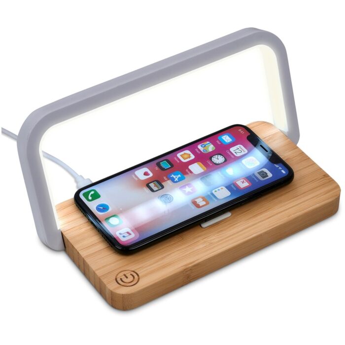 Okiyo Yoru Bamboo Wireless Charger & Night Light - Image 31