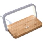 Okiyo Yoru Bamboo Wireless Charger & Night Light - Image 9