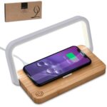 Okiyo Yoru Bamboo Wireless Charger & Night Light - Image 7