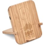 Okiyo Noryoku Bamboo Wireless Charging Phone Stand - Image 3