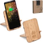 Okiyo Noryoku Bamboo Wireless Charging Phone Stand - Image 5