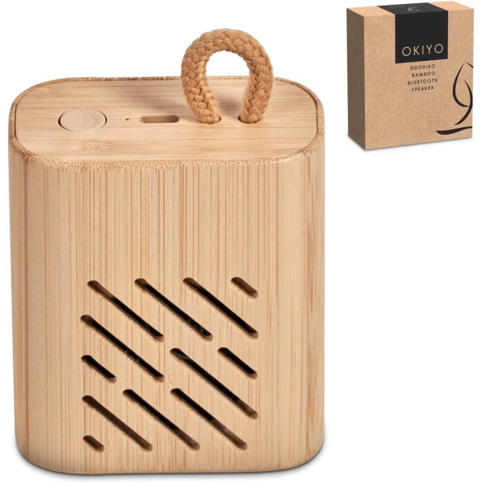 Okiyo Odoriko Bamboo Bluetooth Speaker - Image 13