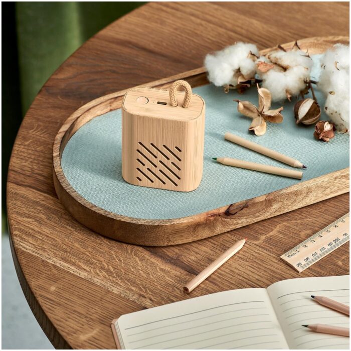 Okiyo Odoriko Bamboo Bluetooth Speaker - Image 11