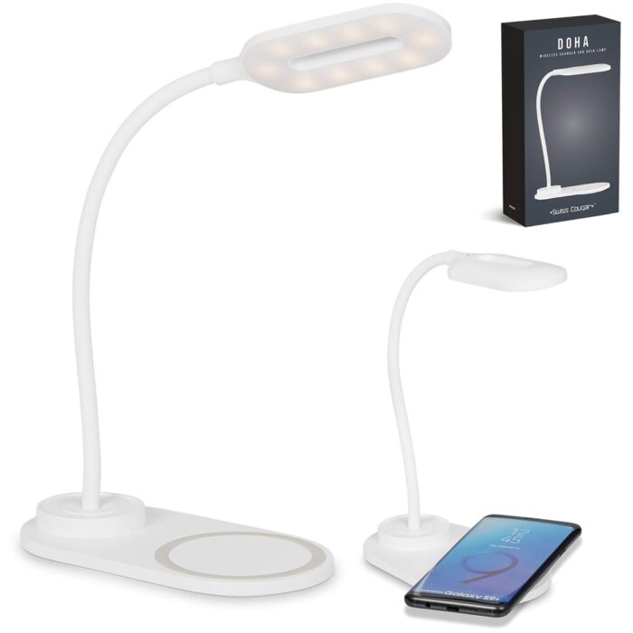Swiss Cougar Doha Wireless Charger & Desk Lamp - Image 18