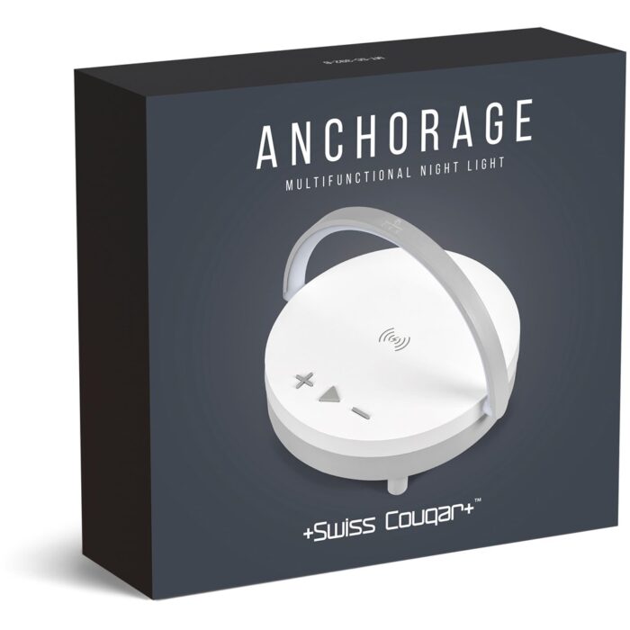 Swiss Cougar Anchorage Bluetooth Speaker, Wireless Charger & Night Light - Image 20