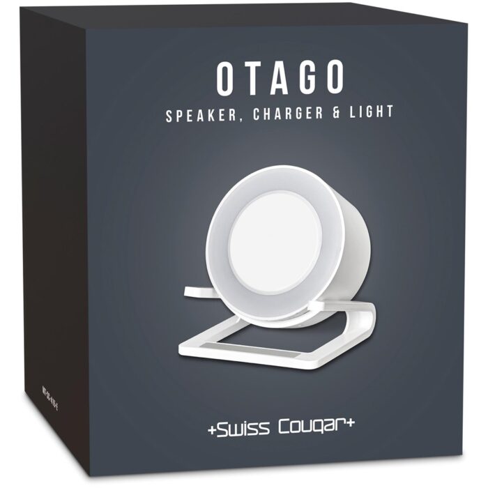 Swiss Cougar Otago Bluetooth Speaker, Wireless Charger, Phone Stand & Night Light - Image 7