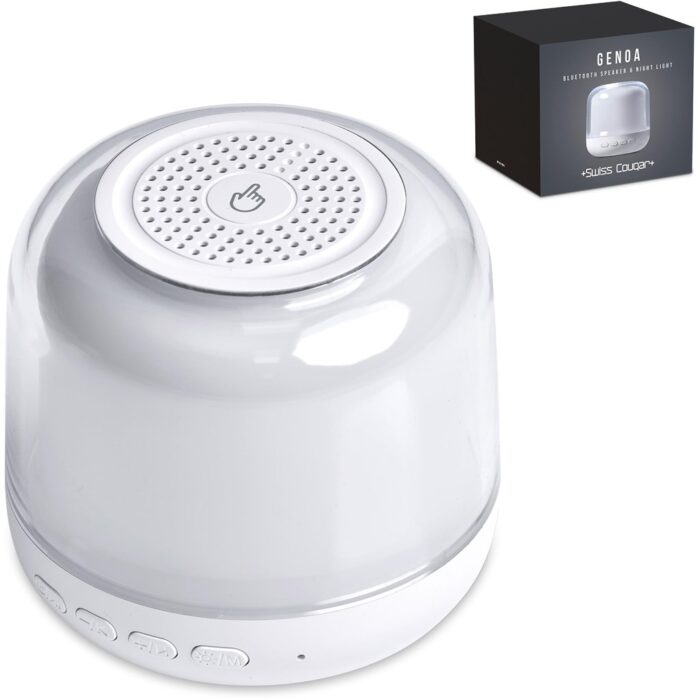 Swiss Cougar Genoa Bluetooth Speaker & Night Light - Image 17