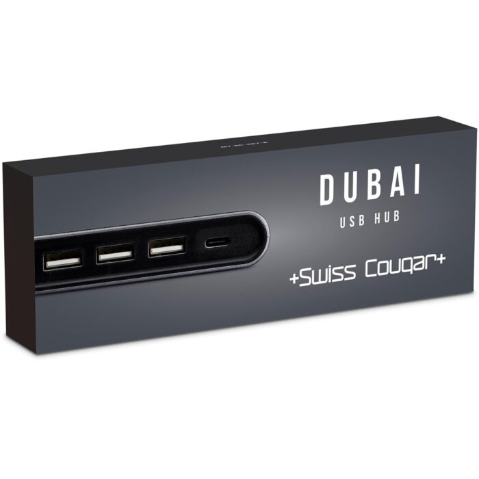 Swiss Cougar Dubai USB Hub - Gun Metal - Image 9