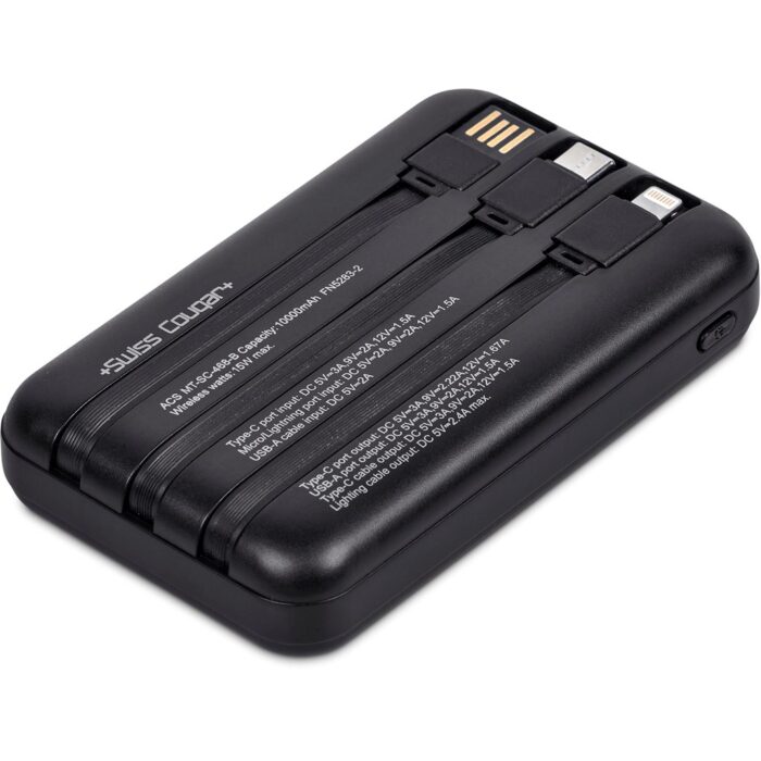 Swiss Cougar Argos Fast Charge 20W Wireless Charging Magnetic Power Bank -10000mAh - Image 2