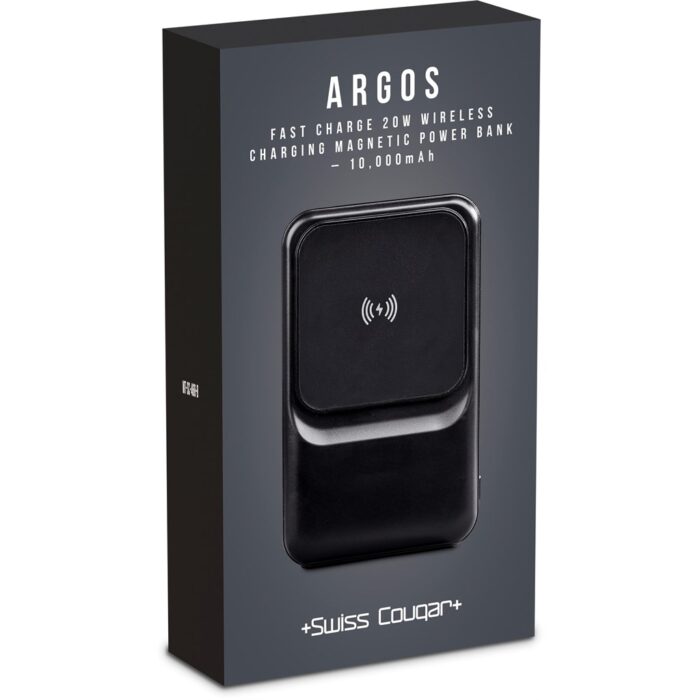 Swiss Cougar Argos Fast Charge 20W Wireless Charging Magnetic Power Bank -10000mAh - Image 16