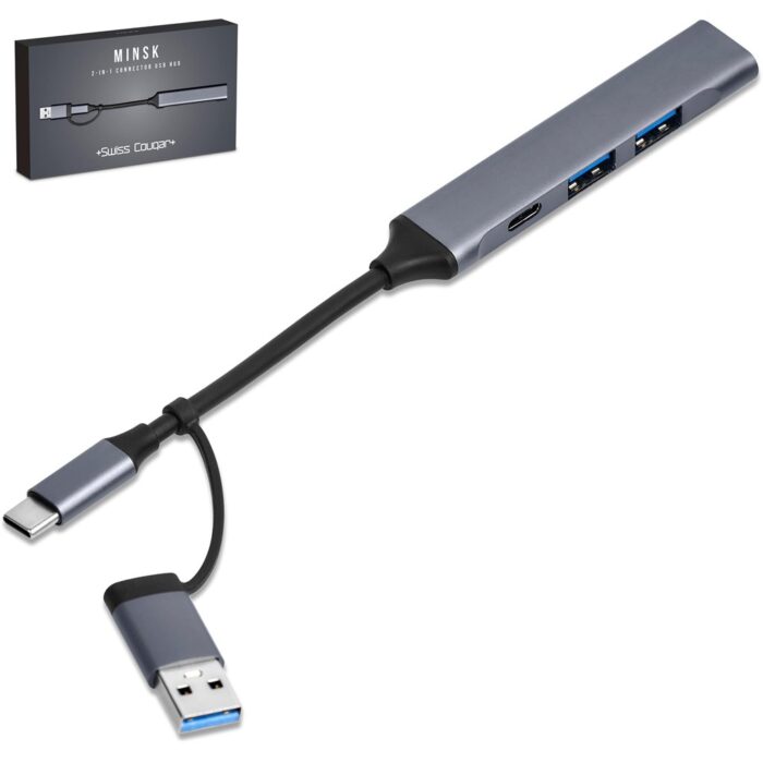 Swiss Cougar Minsk 2-in-1 Connector USB Hub - Image 4