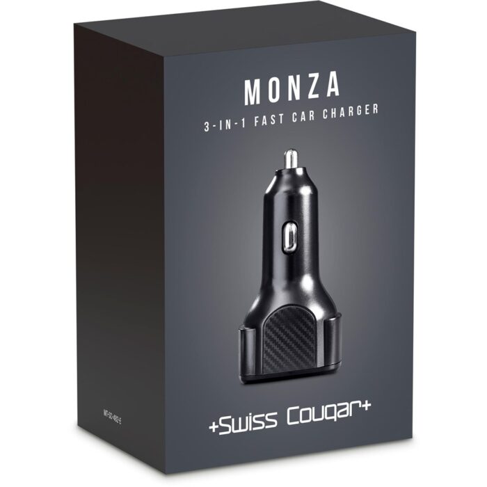 Swiss Cougar Monza 3-in-1 Fast Car Charger - Image 3