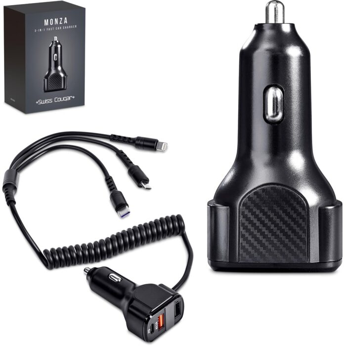Swiss Cougar Monza 3-in-1 Fast Car Charger - Image 6