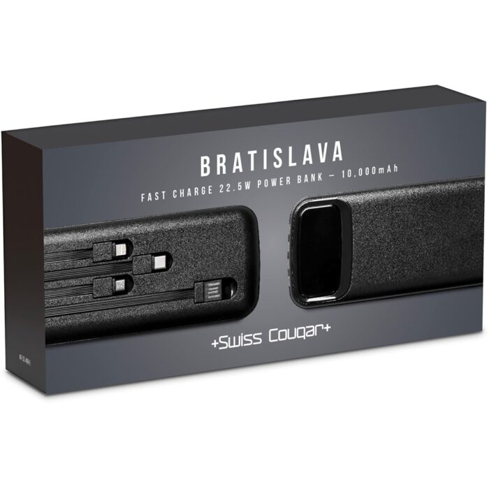 Swiss Cougar Bratislava Fast Charge 22.5W Power Bank - 10,000mAh - Image 10