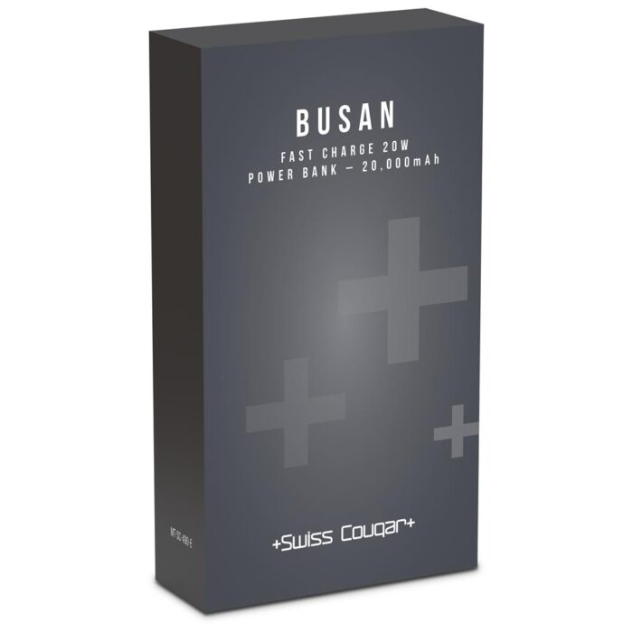 Swiss Cougar Busan Fast Charge 20W Power Bank - 20,000mAh - Image 6
