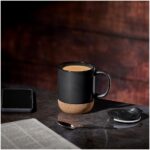 Serendipio Sienna Cork & Ceramic Coffee Mug - 340ml - Image 7