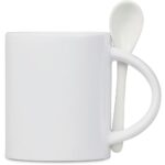 Eden Sublimation Ceramic Coffee Mug & Spoon Set - 320ml - Image 11
