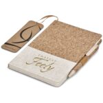 Okiyo Cardon Cork Notebook & Pen Set - Image 2
