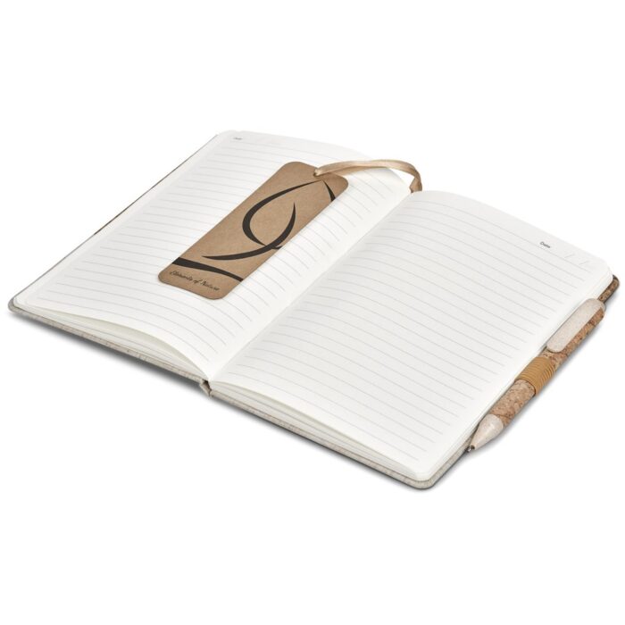 Okiyo Cardon Cork Notebook & Pen Set - Image 5