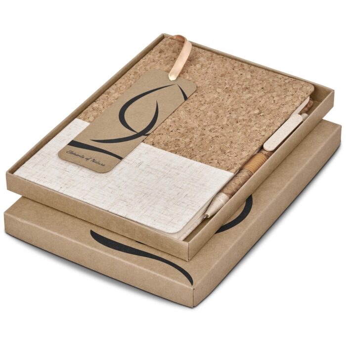 Okiyo Cardon Cork Notebook & Pen Set - Image 4