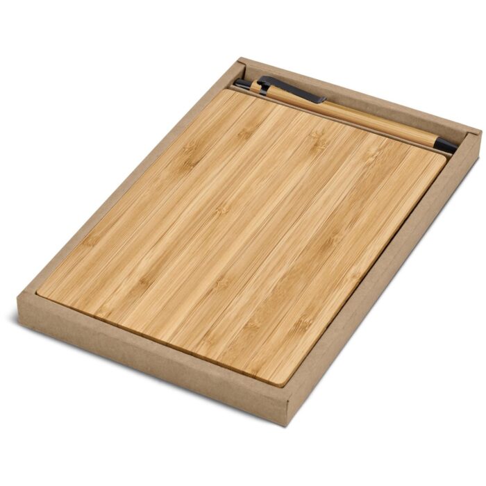 Okiyo Yahari Bamboo Notebook & Pen Set - Image 5