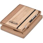 Okiyo Eri Bamboo & Cork Notebook & Pen Set - Image 7