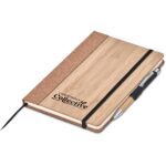 Okiyo Eri Bamboo & Cork Notebook & Pen Set - Image 2