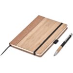 Okiyo Eri Bamboo & Cork Notebook & Pen Set - Image 15