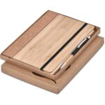 Okiyo Eri Bamboo & Cork Notebook & Pen Set - Image 5