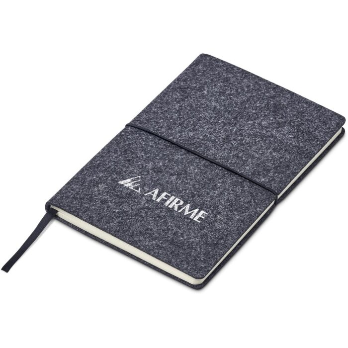 Okiyo Rika Recycled PET Felt A5 Soft Cover Notebook - Image 4