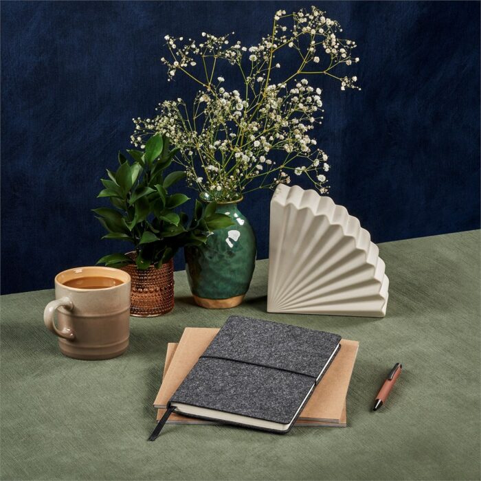 Okiyo Rika Recycled PET Felt A5 Soft Cover Notebook - Image 9