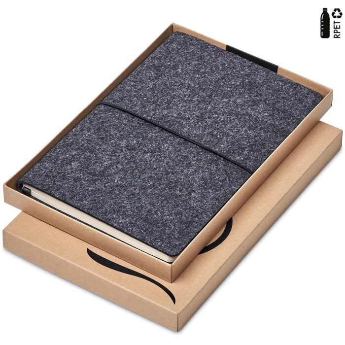 Okiyo Rika Recycled PET Felt A5 Soft Cover Notebook - Image 7
