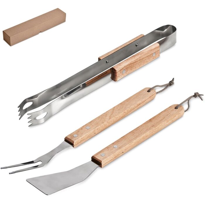 Altitude Palma Bamboo 3-Piece Braai Set - Image 5