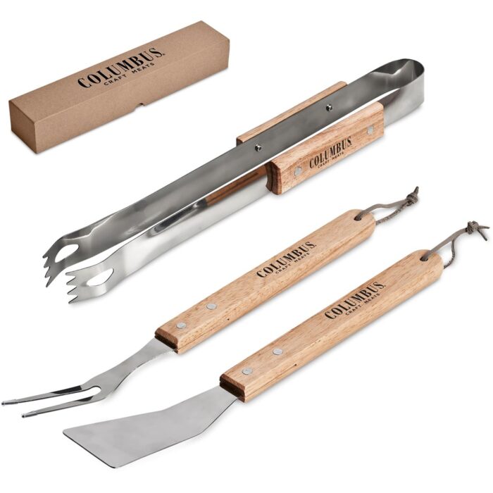 Altitude Palma Bamboo 3-Piece Braai Set - Image 6