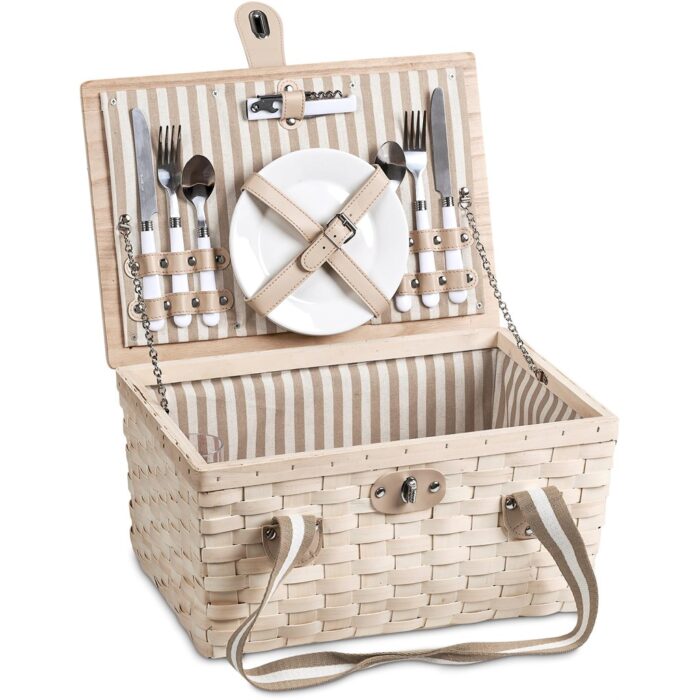 Serendipio Montega 2-Person Picnic Basket - Image 9