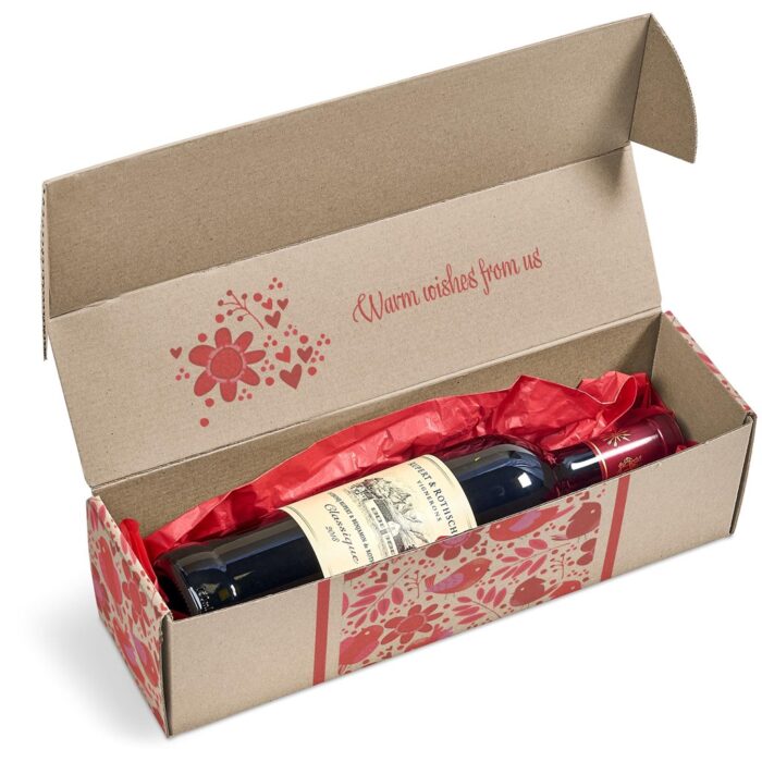 Altitude Bianca Digital Print Wine Gift Box - Image 12