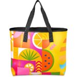 Pre-Printed Sample Hoppla Boulders Neoprene Beach Bag - Image 3