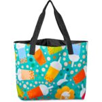 Pre-Printed Sample Hoppla Sunset Beach Bag - Image 2
