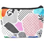 Pre-Printed Sample Hoppla Leanne Recycled PET Stitch-Bond Midi Toiletry Bag - Image 12