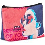 Pre-Printed Sample Hoppla Leanne Recycled PET Stitch-Bond Maxi Toiletry Bag - Image 2
