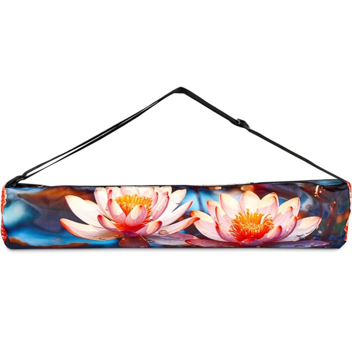 Pre-Printed Sample Hoppla Wilderness Polyester Yoga Bag - Image 4
